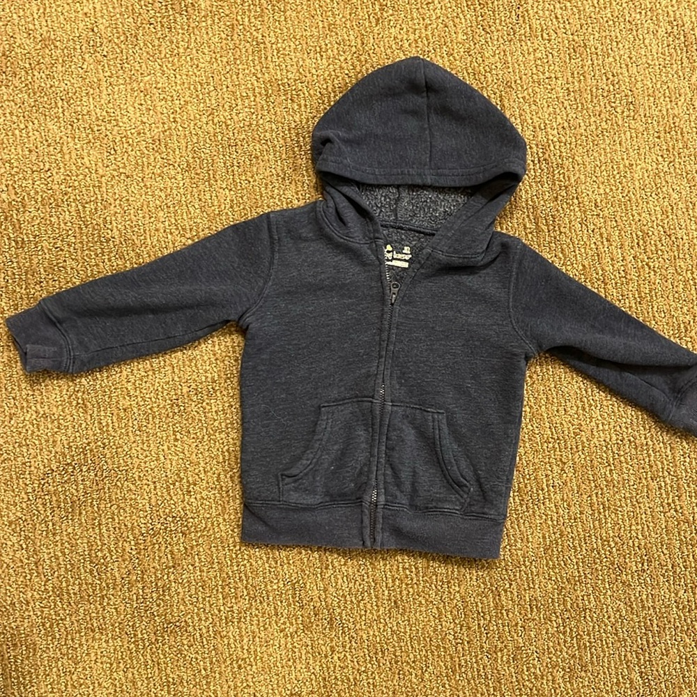 Baby boys zip up hoodie, 18 months